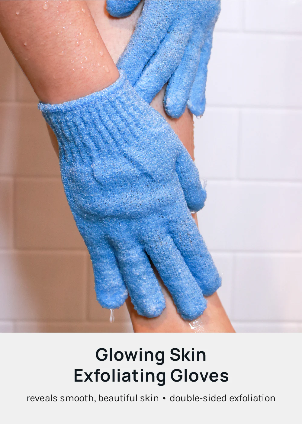AOA Exfoliating Bath Gloves - Image 2
