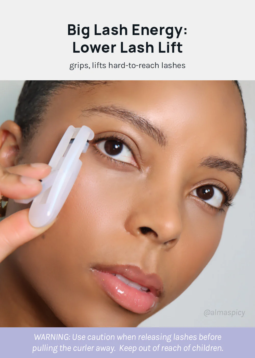 AOA Eyelash Detail Mini Curler - Image 3