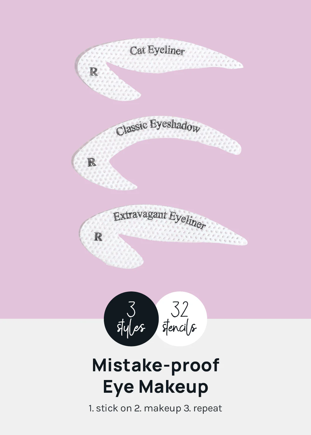 AOA Eyeshadow + Eyeliner Sticker Templates - Image 2