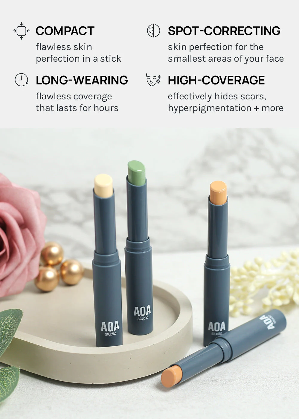 AOA Flaw Eraser Concealer Sticks - Image 4