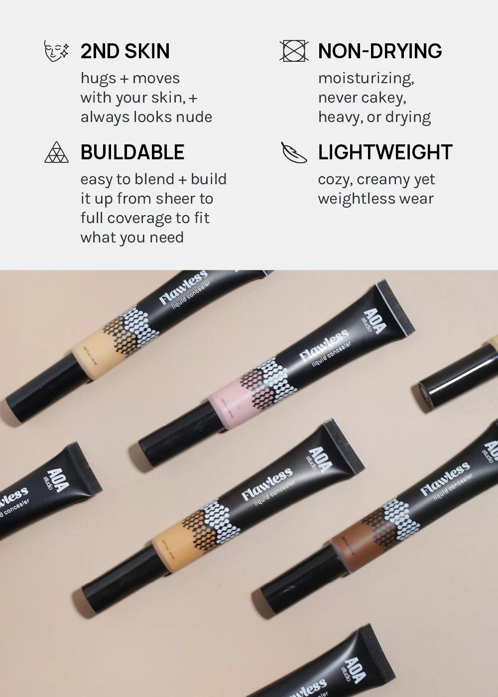 AOA Flawless Liquid Concealer - Image 6