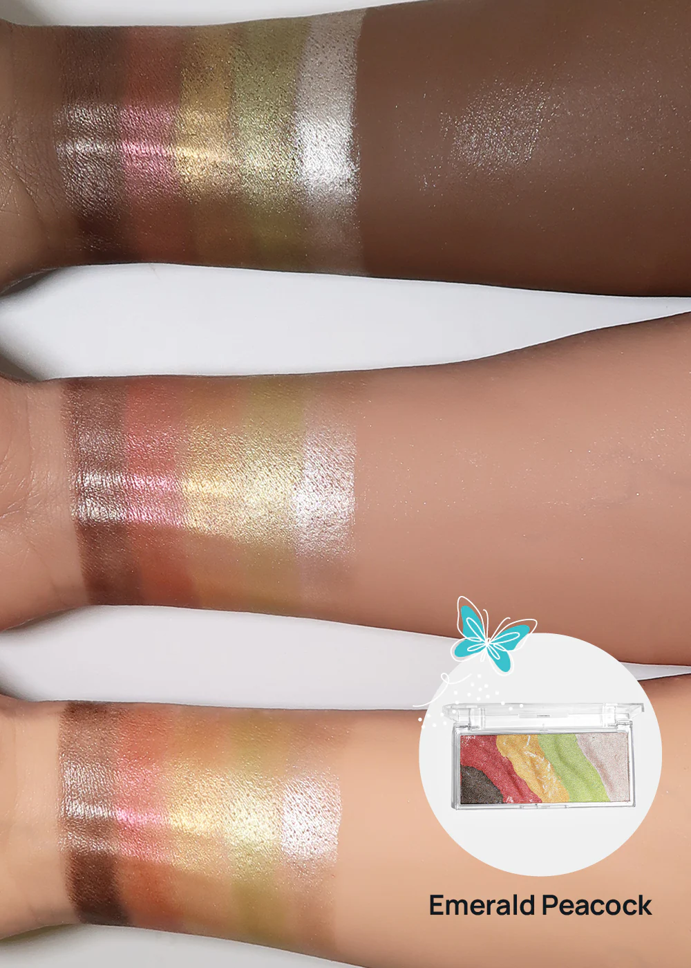 AOA Fly with Me Baked Eyeshadow • Blush Highlighter - Image 10