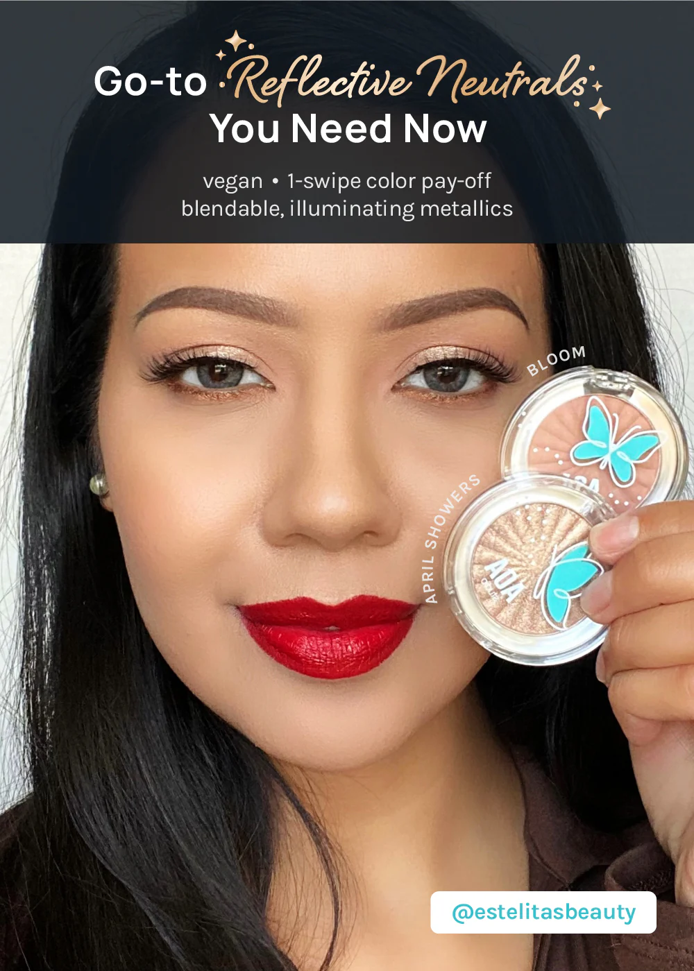 AOA Fly with Me Shimmer Eyeshadows - Image 2
