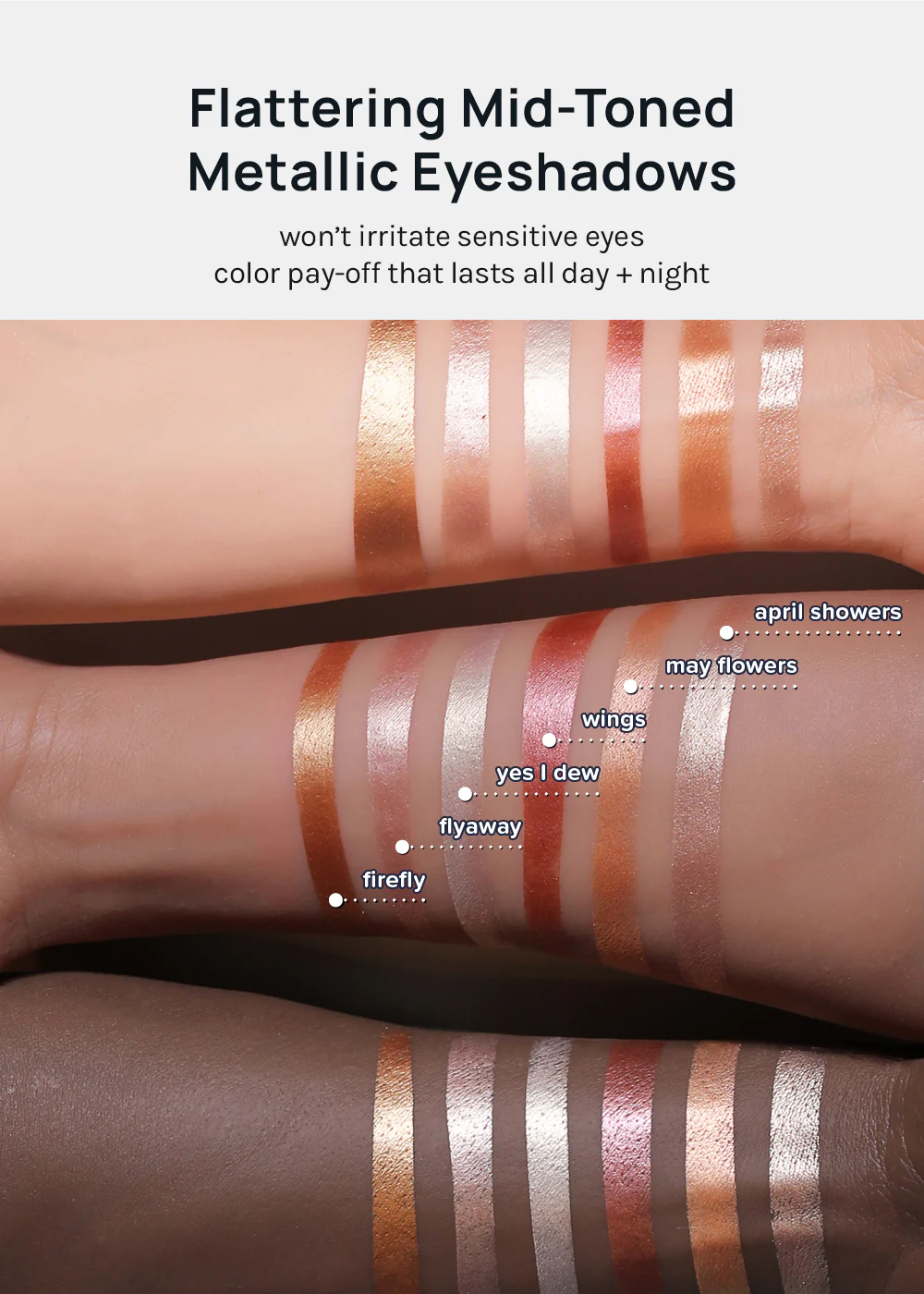 AOA Fly with Me Shimmer Eyeshadows - Image 3