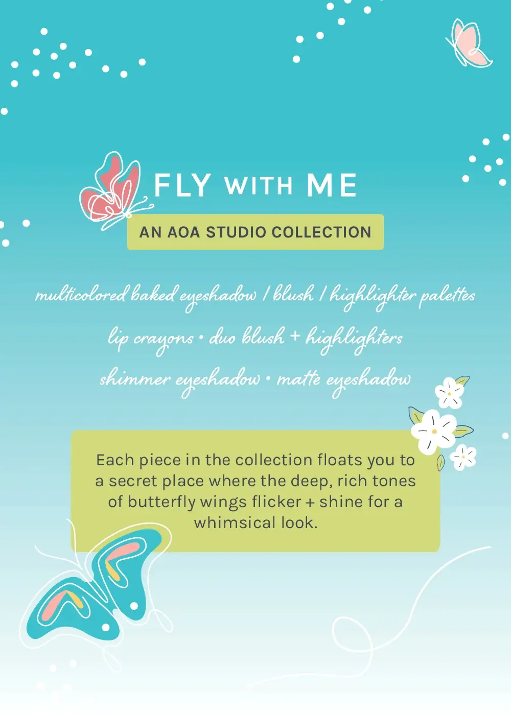 AOA Fly with Me Shimmer Eyeshadows - Image 6
