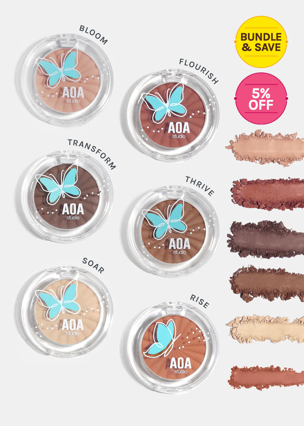AOA Fly with Me Matte Eyeshadows - Image 14