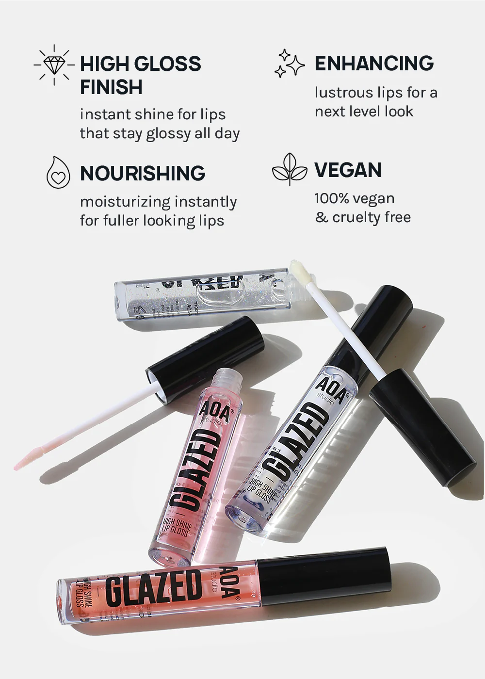 AOA Glazed Lip Gloss - Image 5