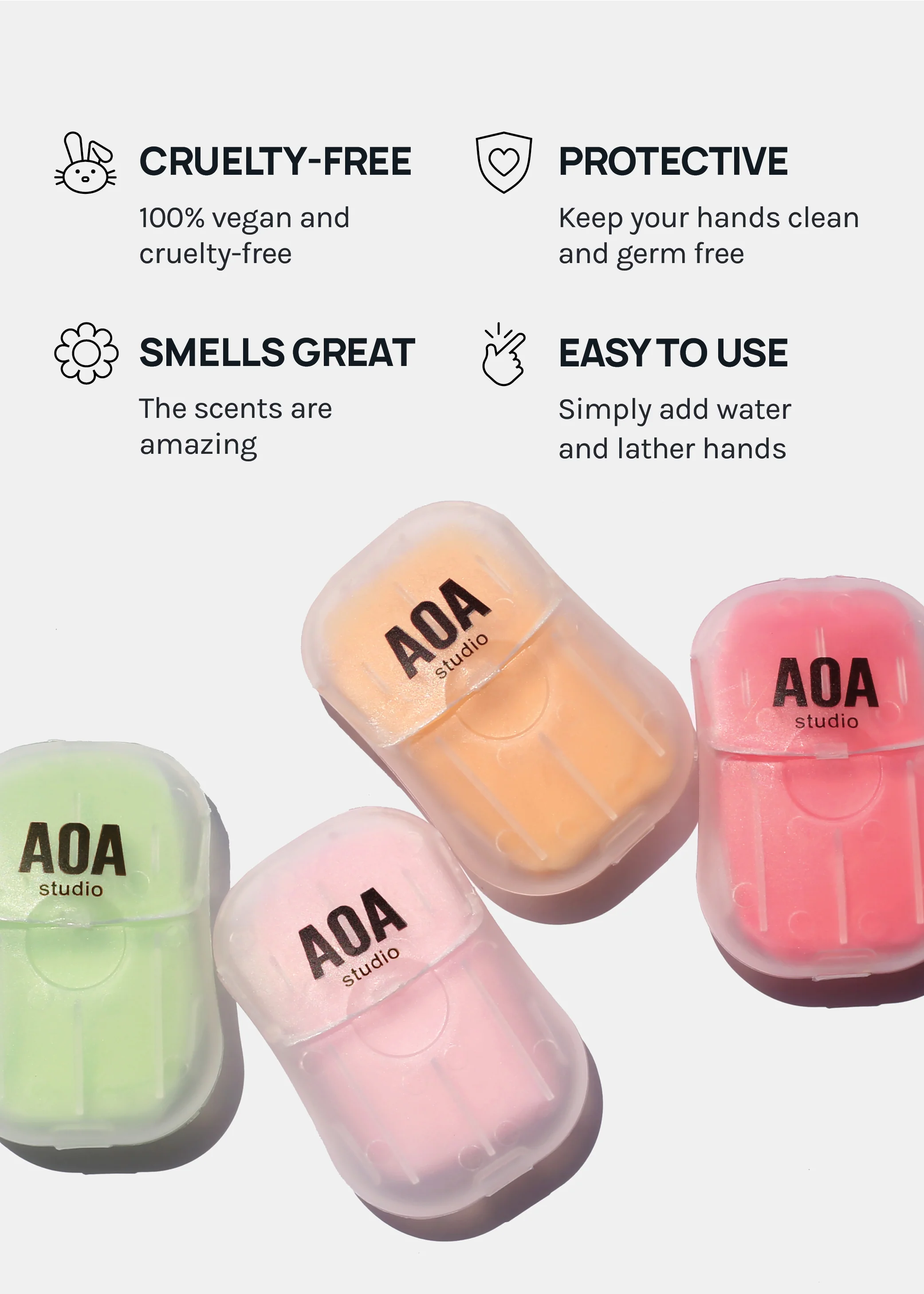 AOA Hand Soap Sheets - Rose - Image 8