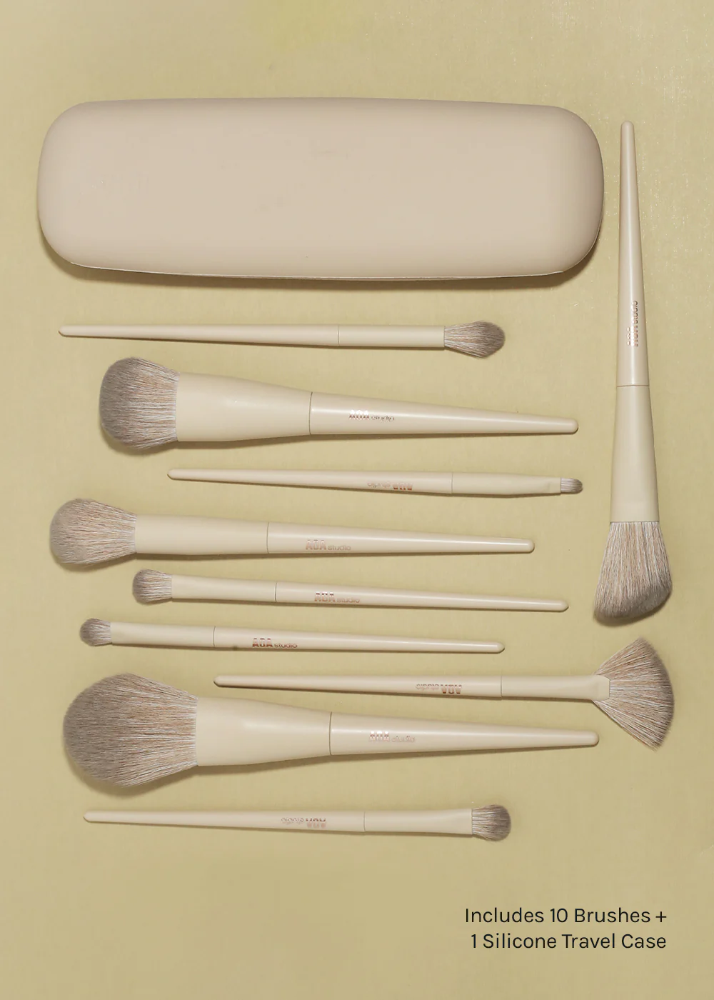 AOA Hero Brush Set + Silicone Travel Case