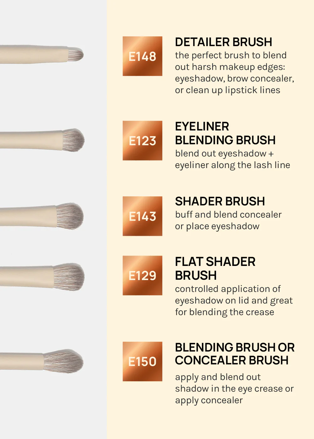 AOA Hero Brush Set + Silicone Travel Case - Image 6