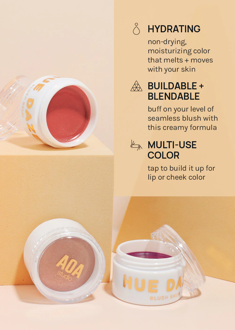 AOA Hue Daze Blush Balm - Image 4