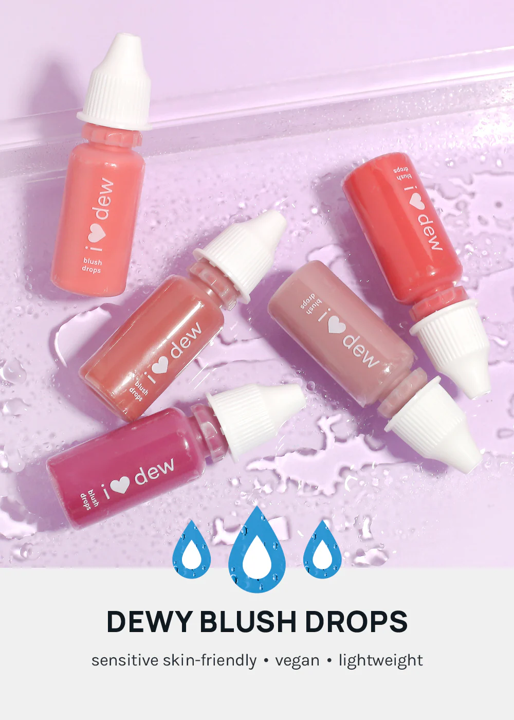 AOA I Heart Dew Blush Drops Cheek Stain - Image 3