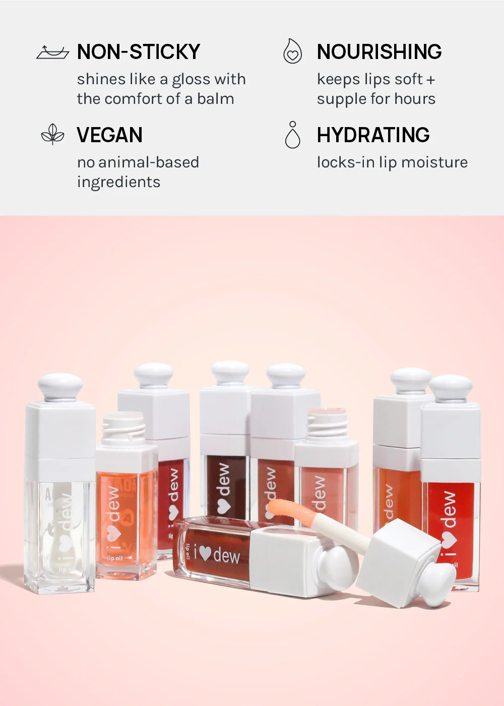 AOA I Heart Dew Lip Oil - Image 4