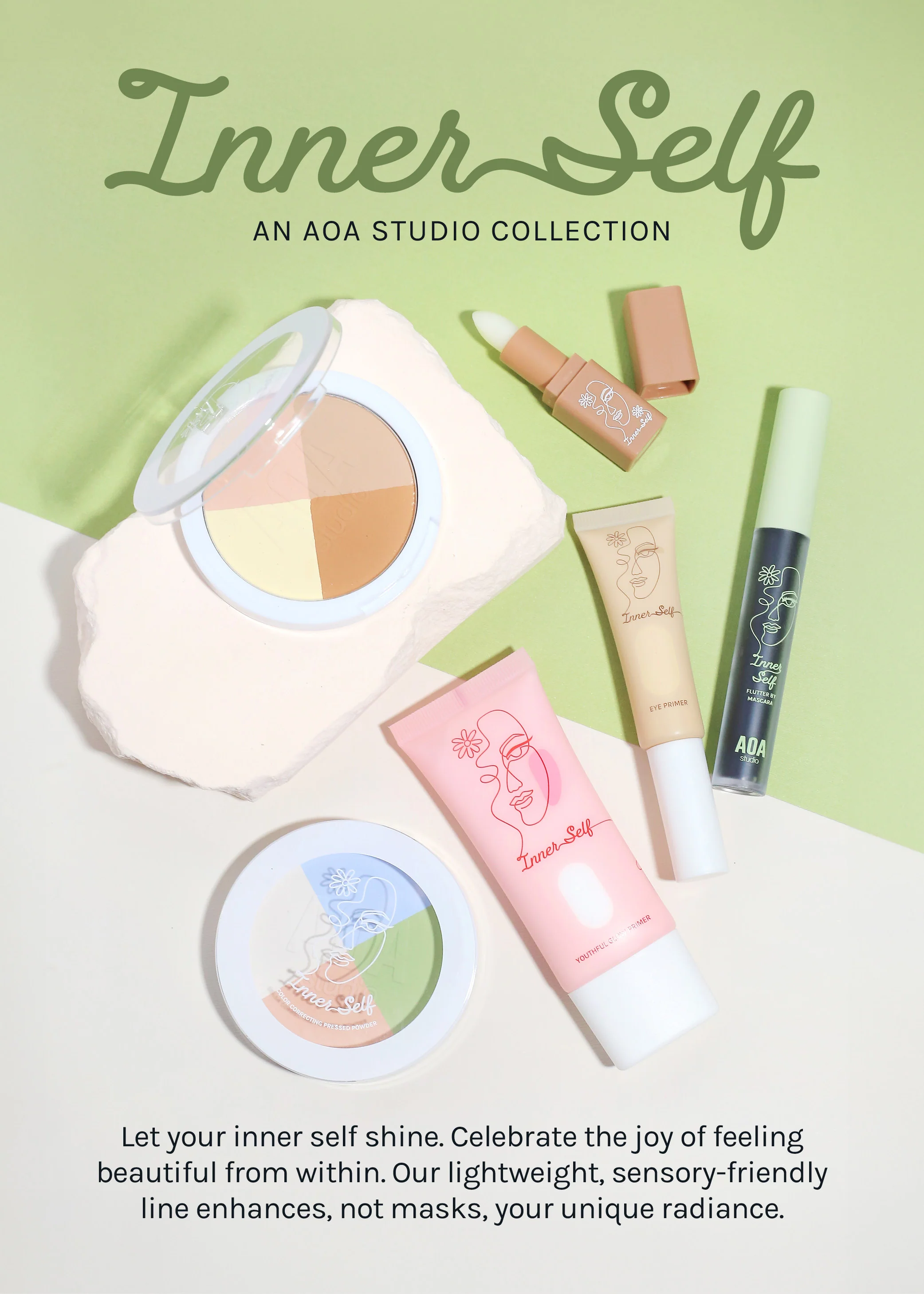 AOA Inner Self Color Correcting Pressed Powder - Image 6