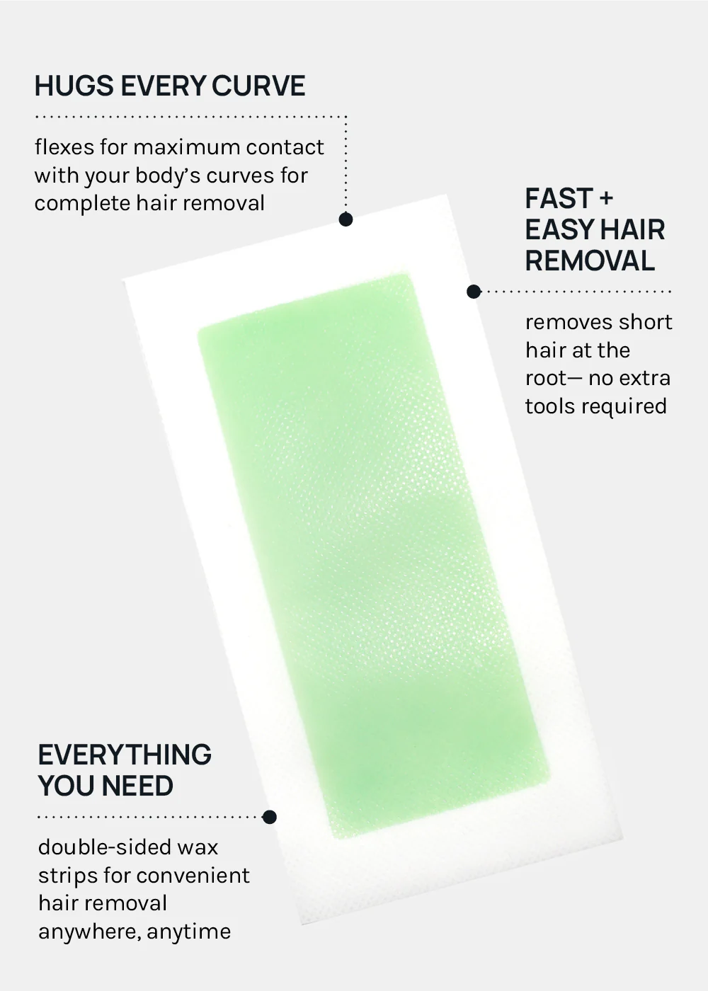 AOA Instant Hair Removal Wax Strips - Image 5
