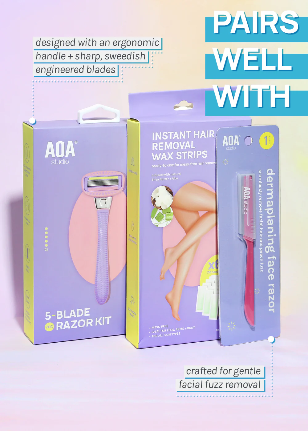 AOA Instant Hair Removal Wax Strips - Image 7