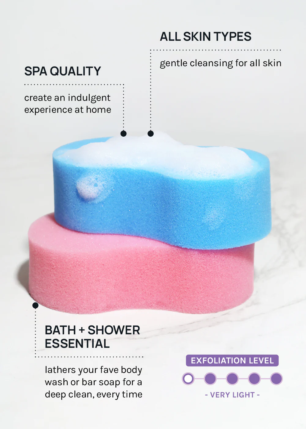 AOA Large Expanding Bath Sponge - Image 5