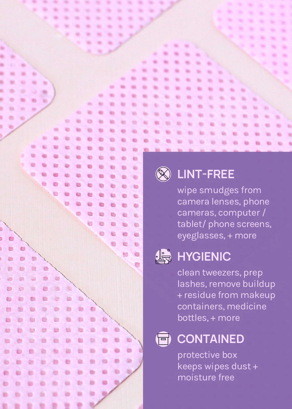 AOA Lint-free Cotton Wipes - Image 5