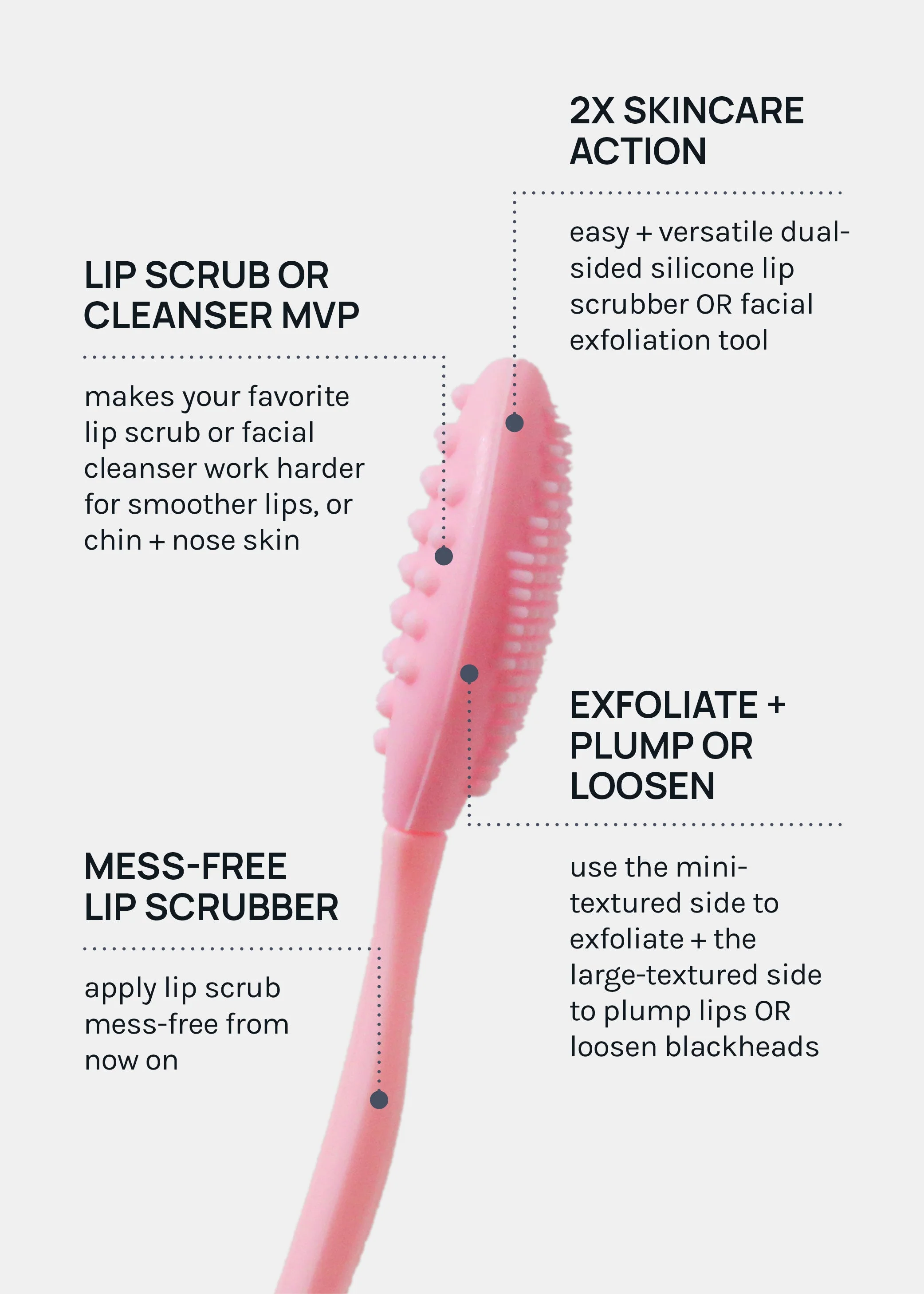 AOA Lip + Blackhead Exfoliator - Image 4