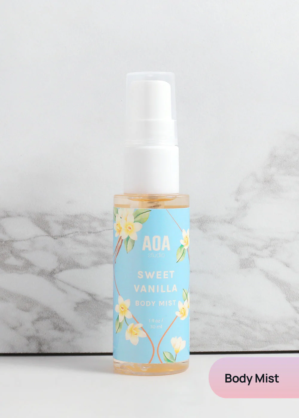 AOA Lotion, Shower Gel & Body Mist - Sweet Vanilla - Image 8