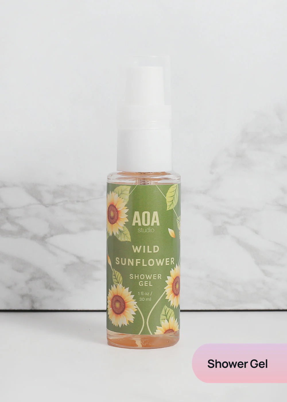 AOA Lotion, Shower Gel & Body Mist - Wild Sunflower - Image 7