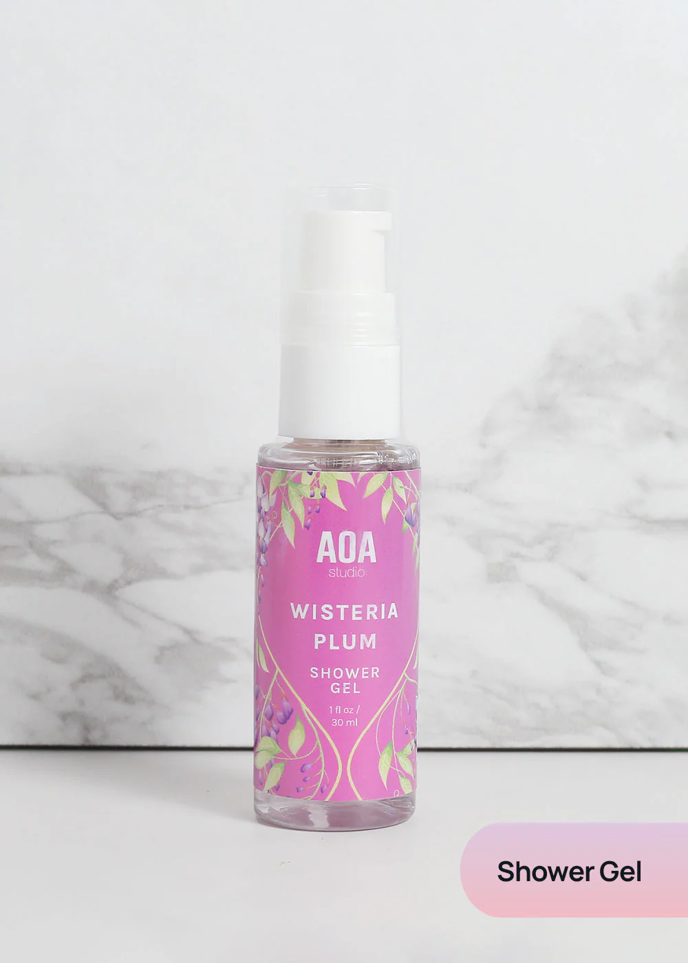 AOA Lotion, Shower Gel & Body Mist - Wisteria Plum - Image 7
