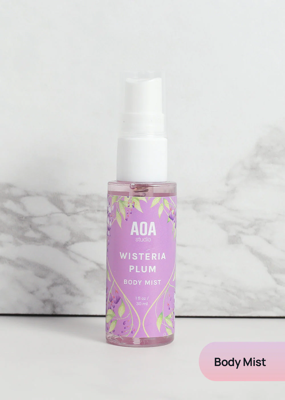 AOA Lotion, Shower Gel & Body Mist - Wisteria Plum - Image 8