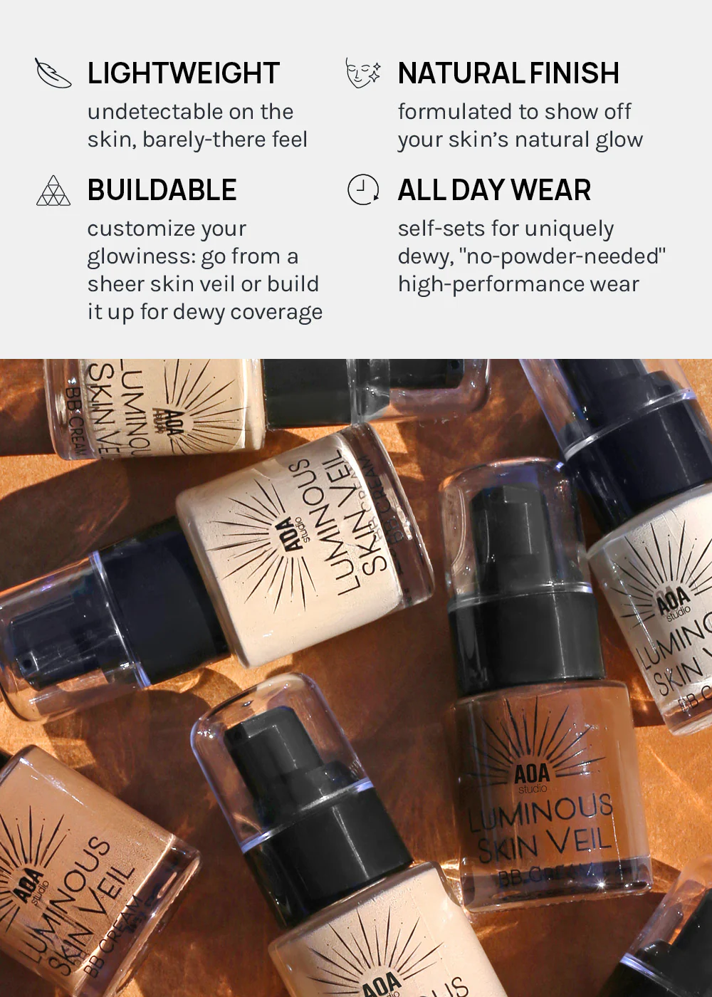AOA Luminous Skin Veil Skin Tint - Image 5