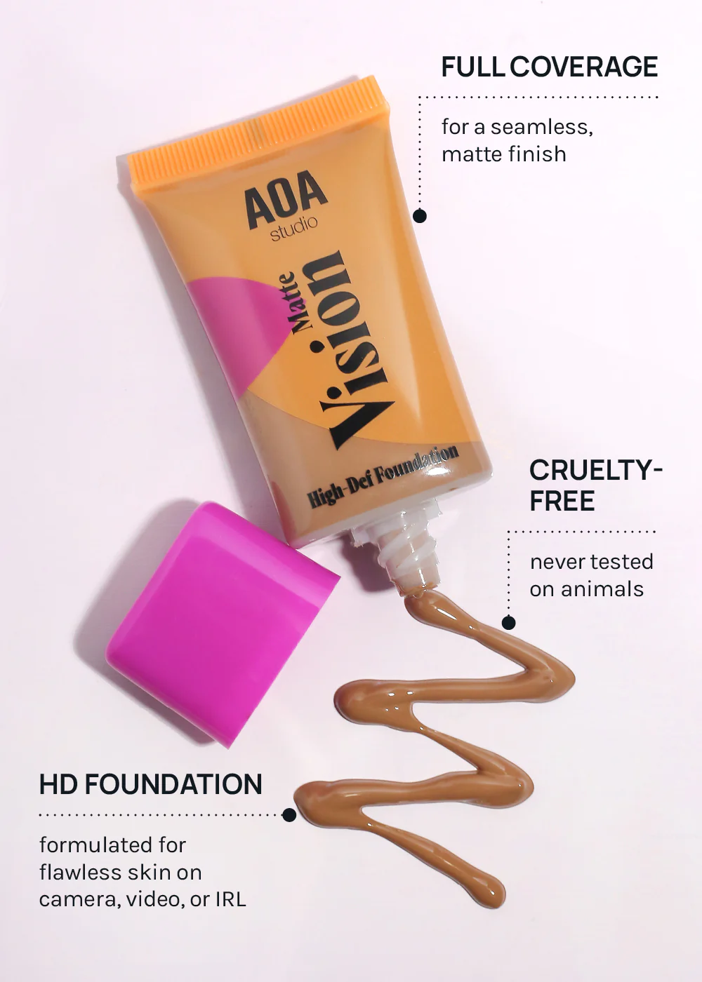 AOA Matte Vision Hi-Def Foundation - Image 6