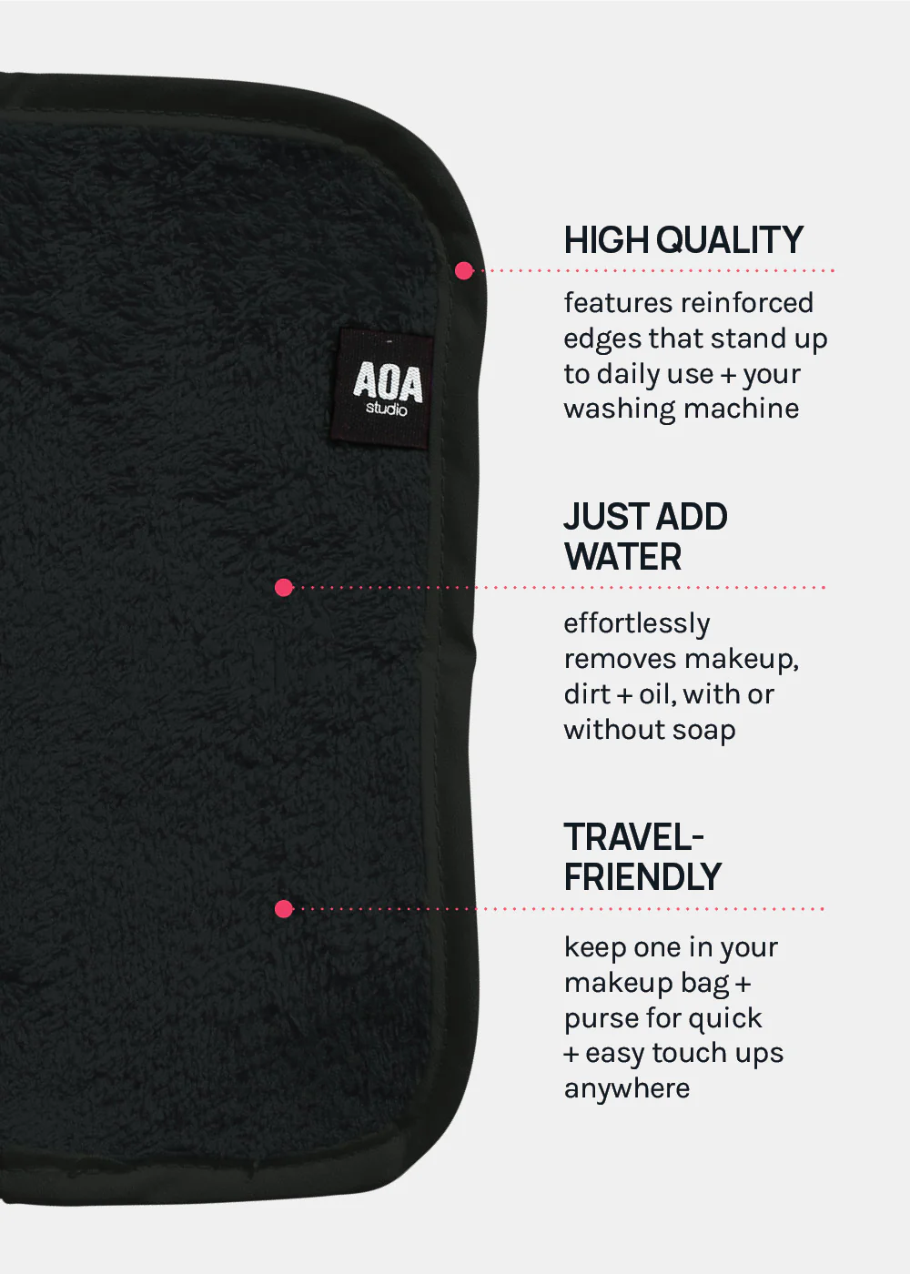 AOA Microfiber Washcloth Towel - Image 5