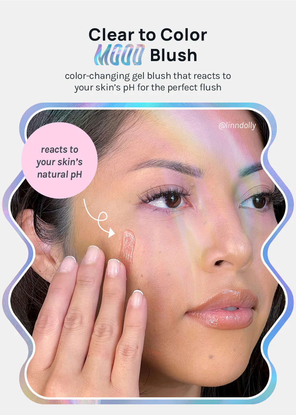 AOA Mood Glow Color-Changing Gel Blush - Image 2
