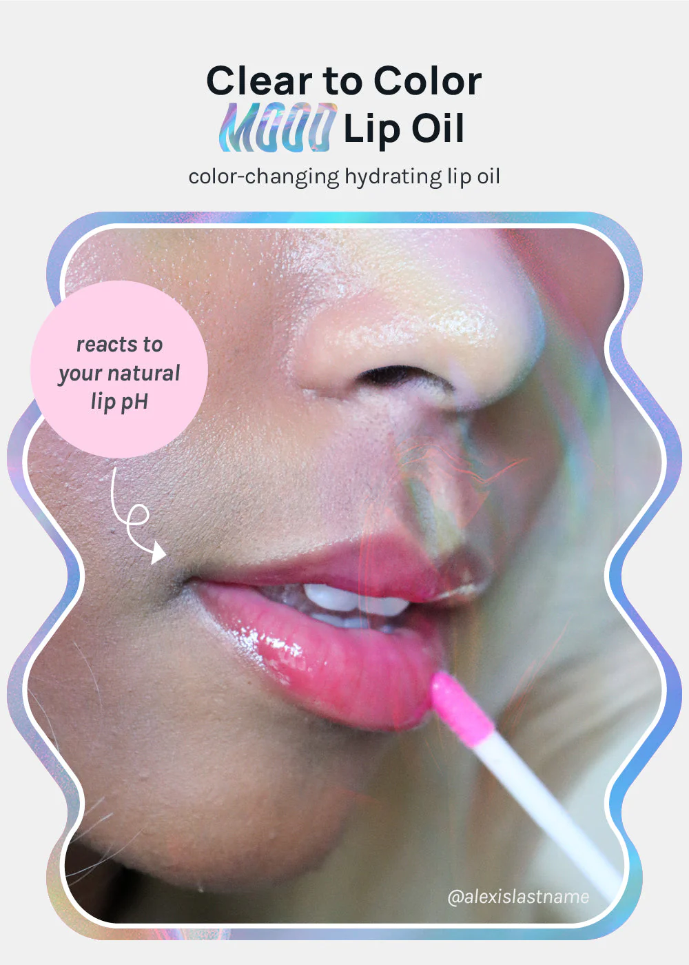 AOA Mood Glow Color-Changing Lip Oil - Image 2