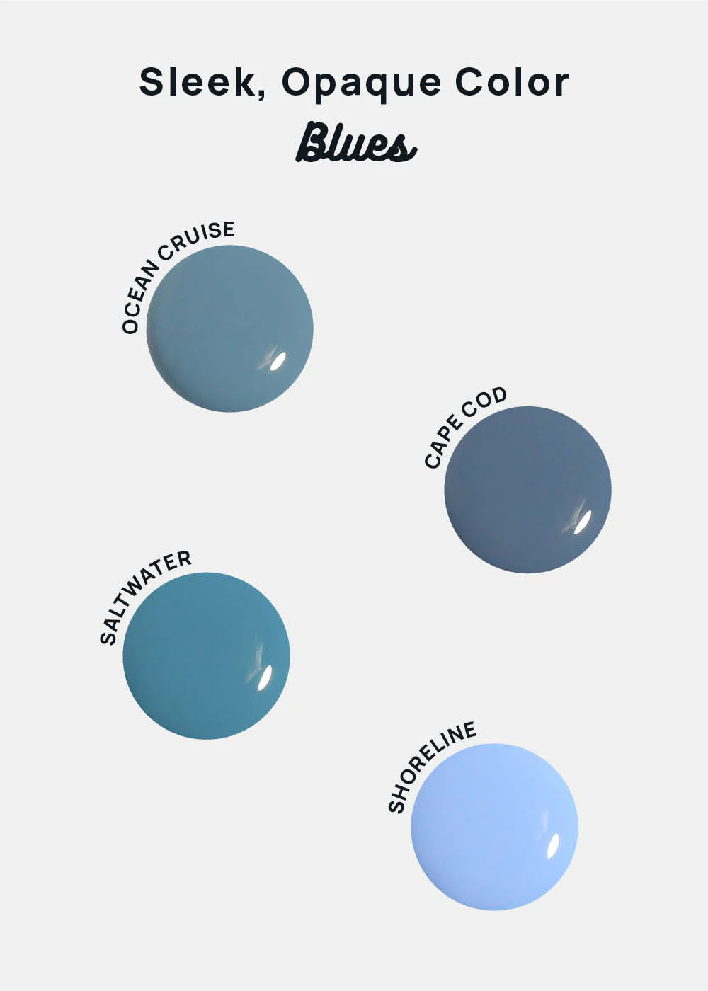 AOA Nail Lacquer – Blues - Image 2