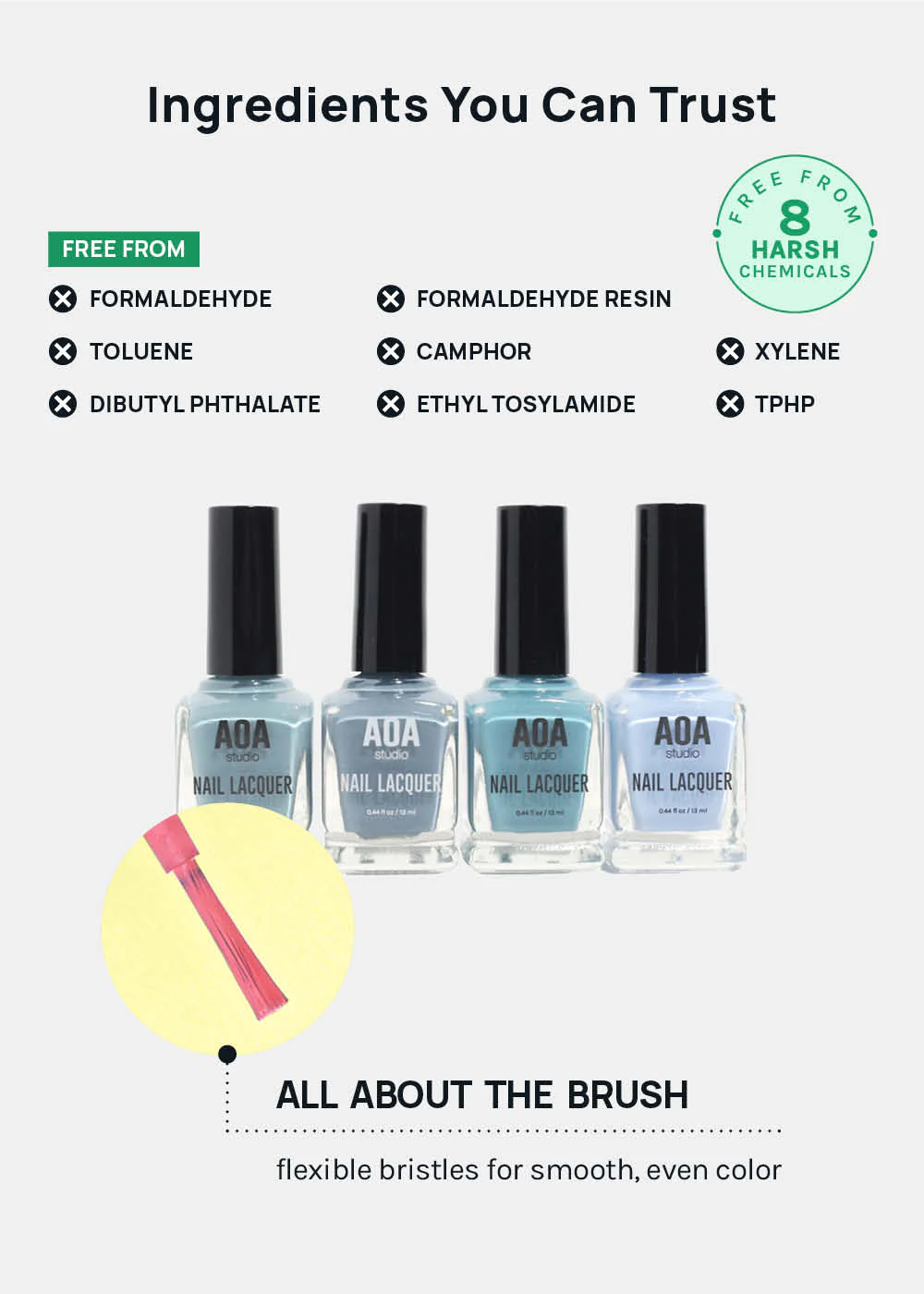 AOA Nail Lacquer – Blues - Image 5