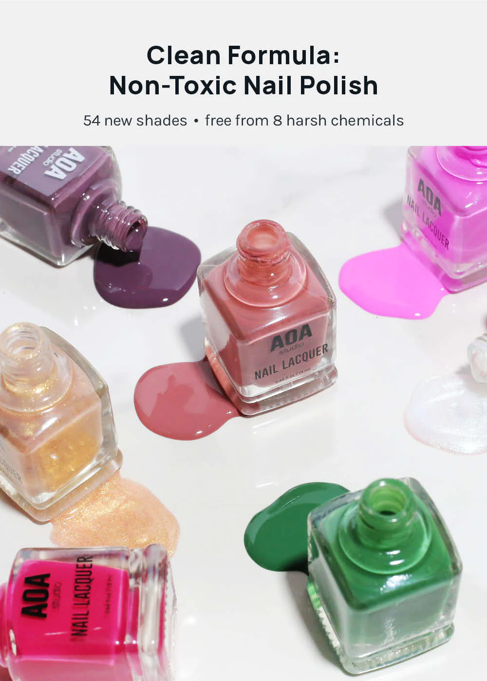 AOA Nail Lacquer – Mauves - Image 3