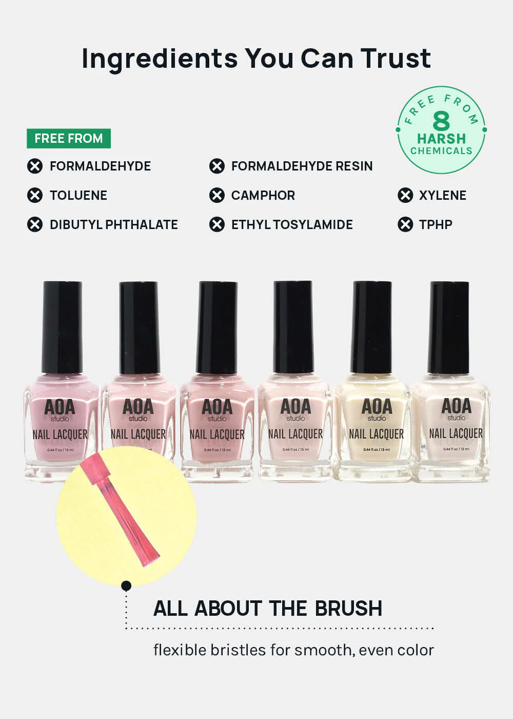 AOA Nail Lacquer – Neutral Pinks - Image 5