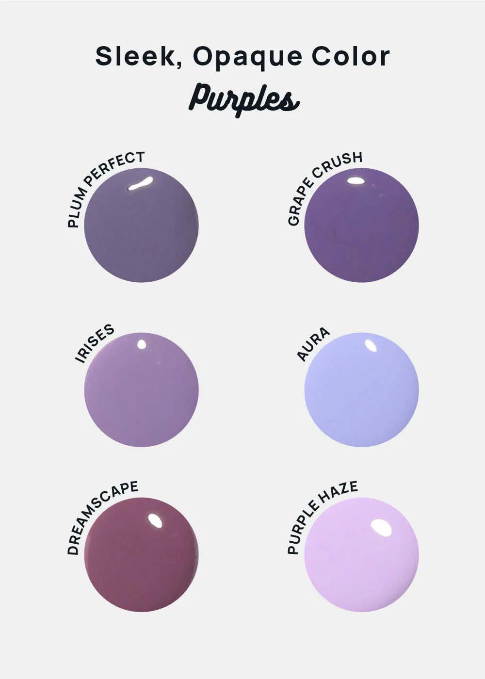 AOA Nail Lacquer – Purples - Image 2