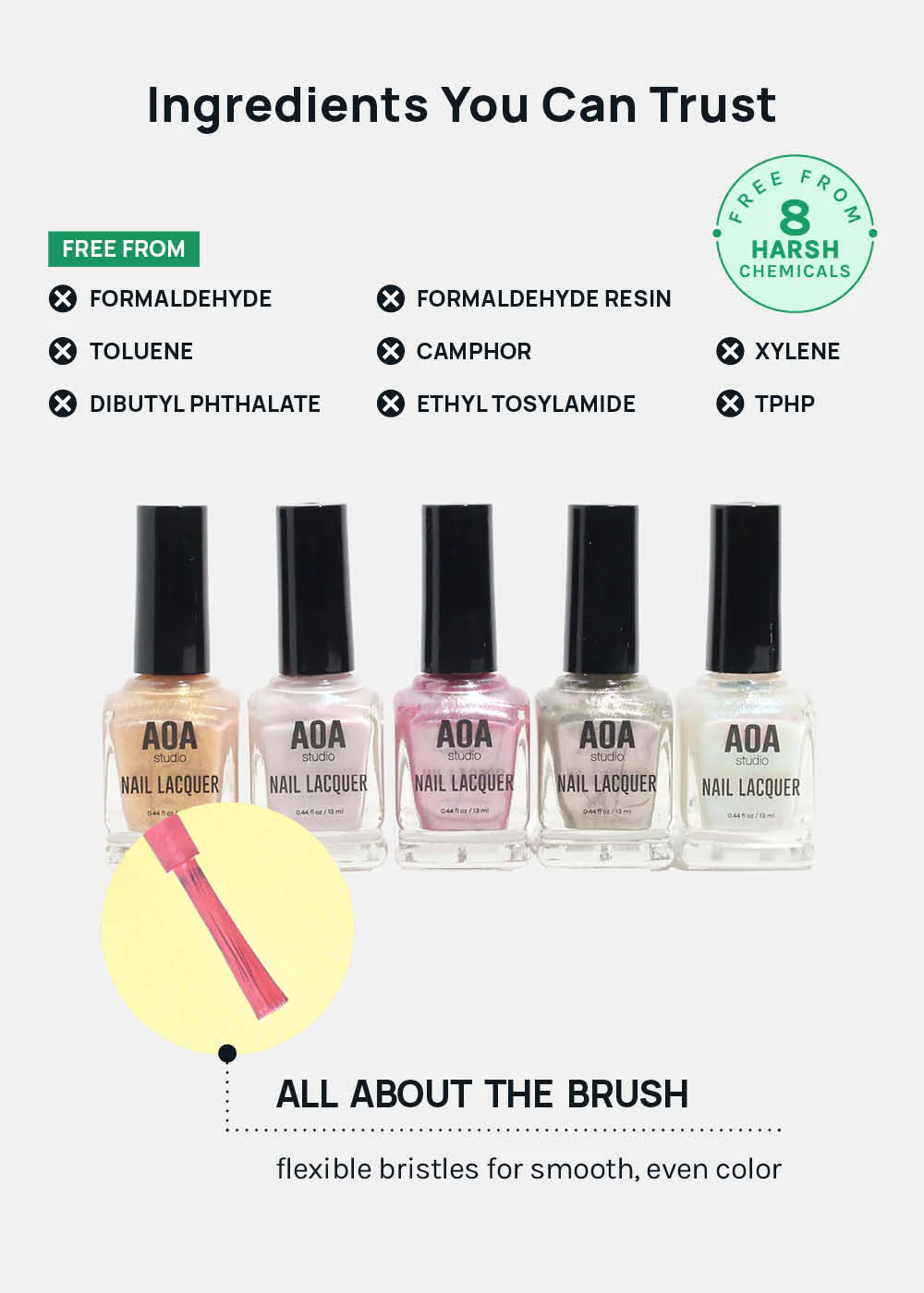 AOA Nail Lacquer – Shimmers - Image 5