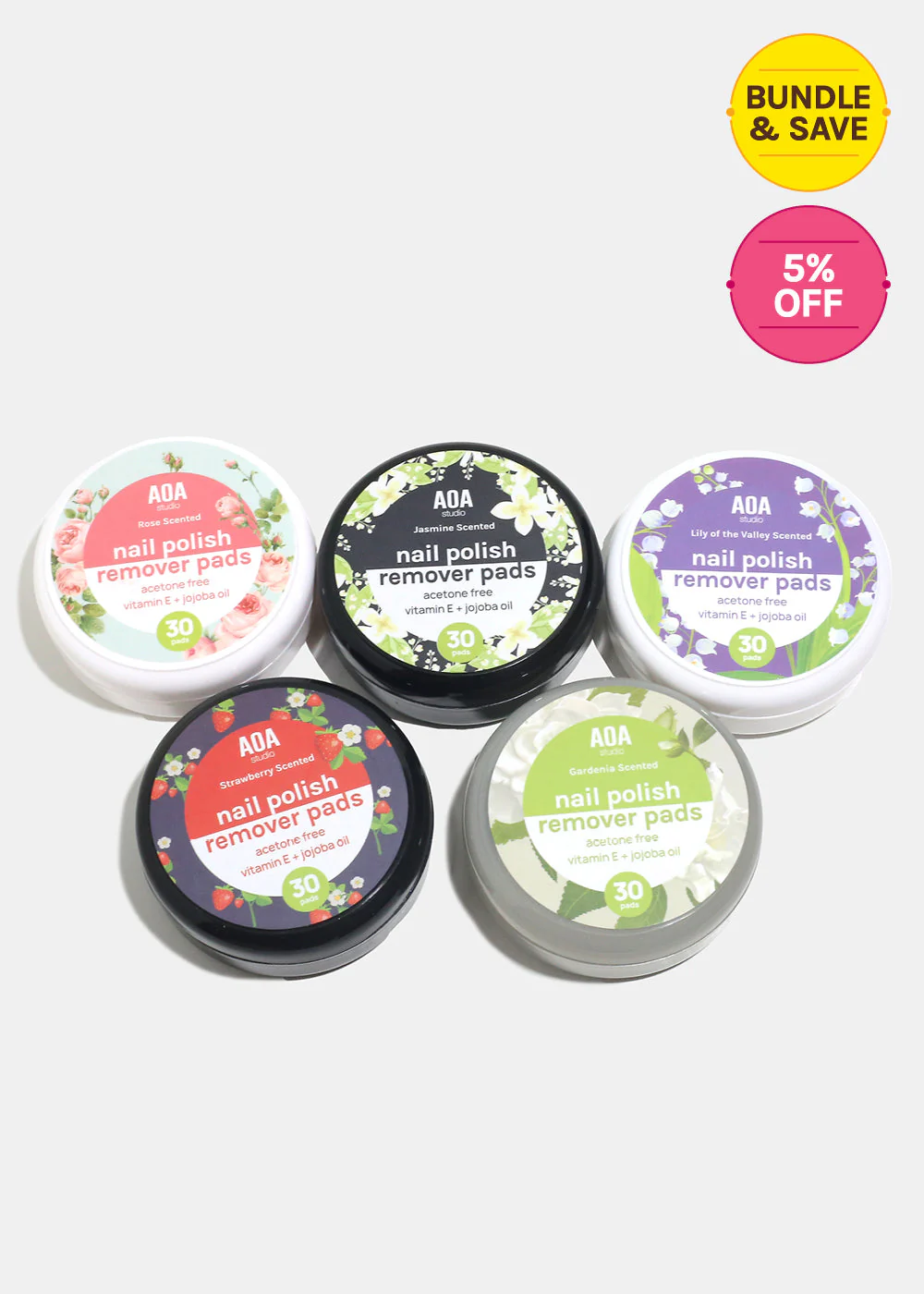 AOA Nail Polish Remover Pads - Image 11