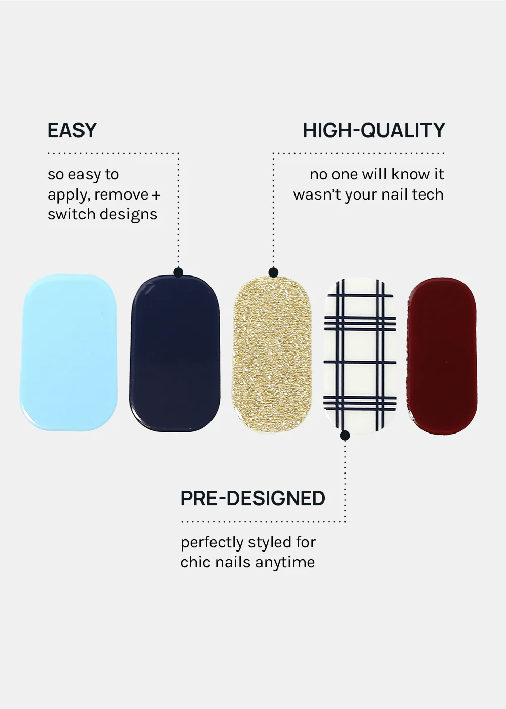 AOA Nail Polish Strips: Glasgow - Image 4