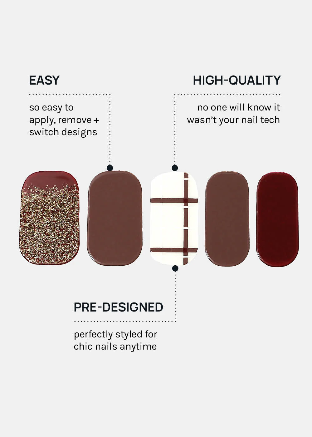 AOA Nail Polish Strips: Pembrook - Image 5