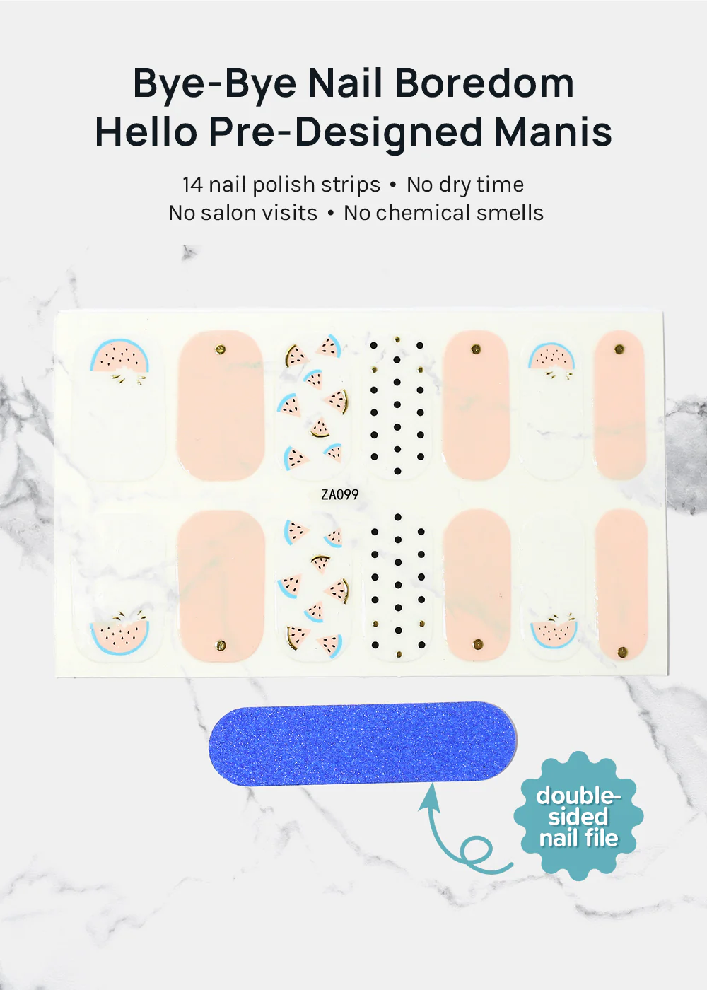 AOA Nail Polish Strips: Sweet Snack - Image 3