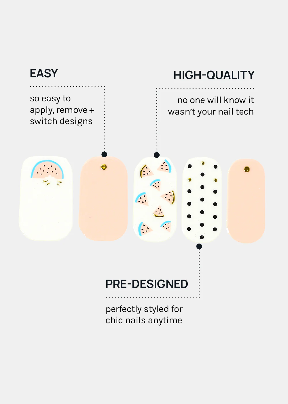 AOA Nail Polish Strips: Sweet Snack - Image 5