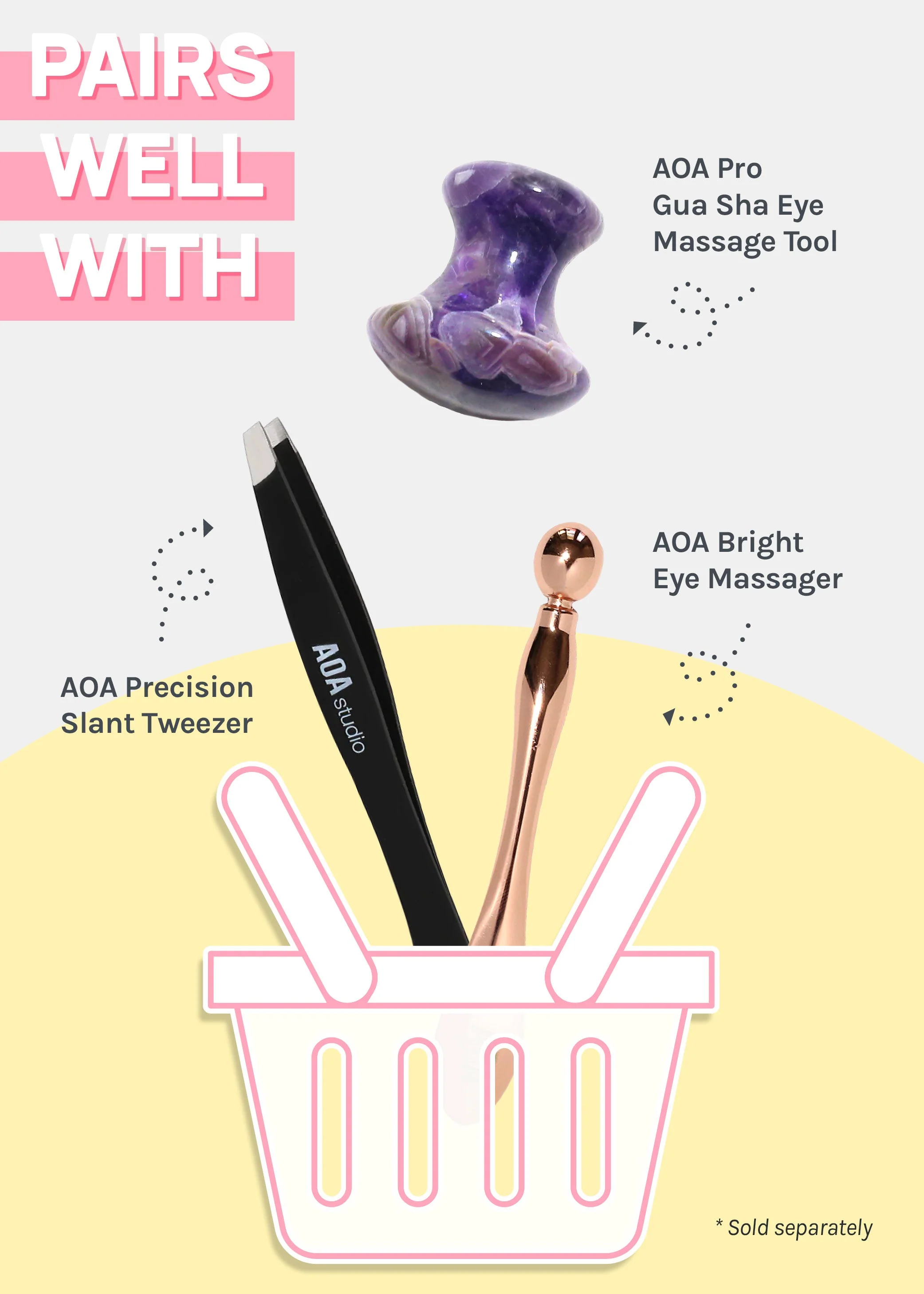 AOA Nourish Hydrating Under Eye Serum + Calming Roll-On Brow Solution - Image 9