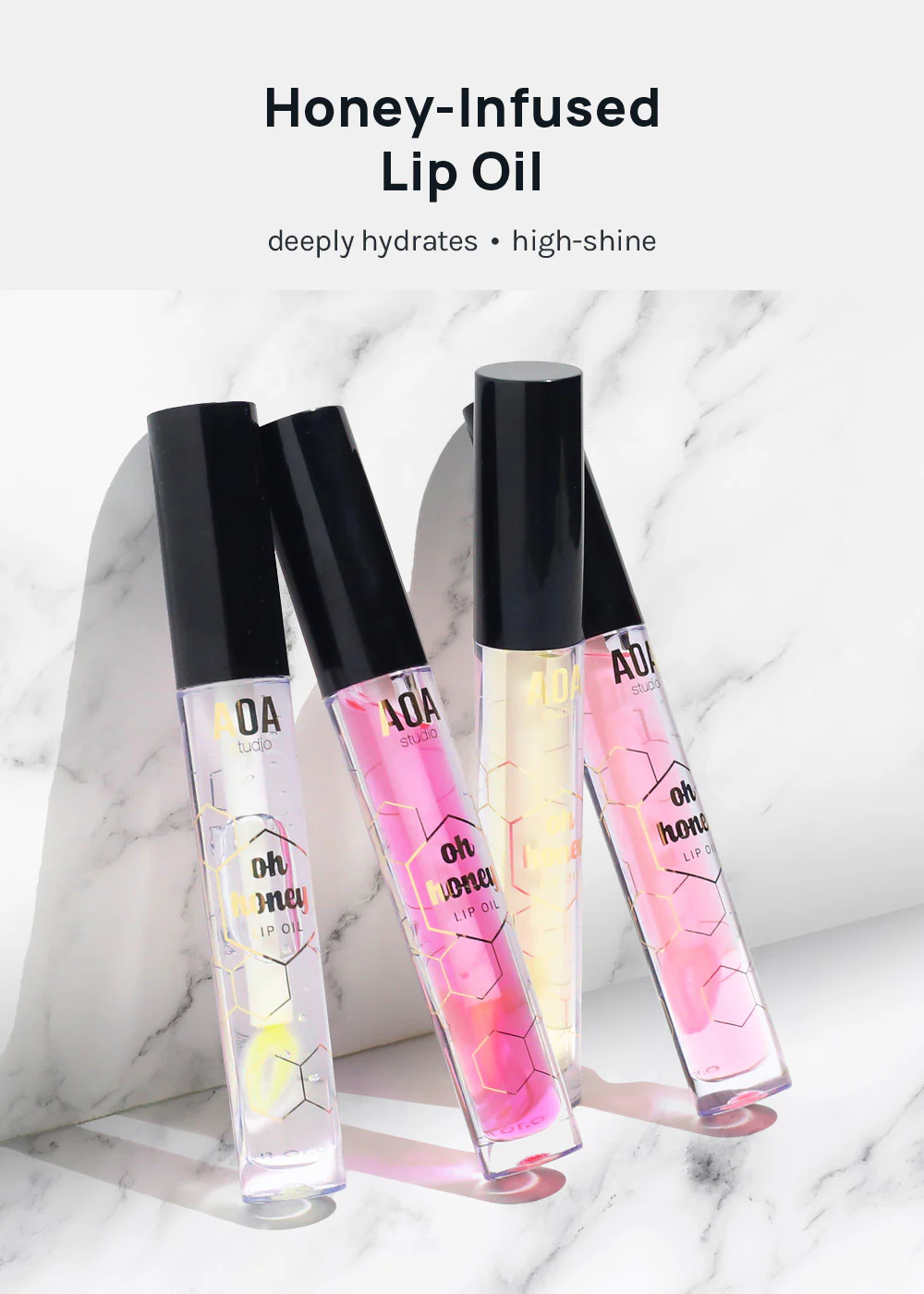 AOA Oh Honey Lip Oil - Image 3