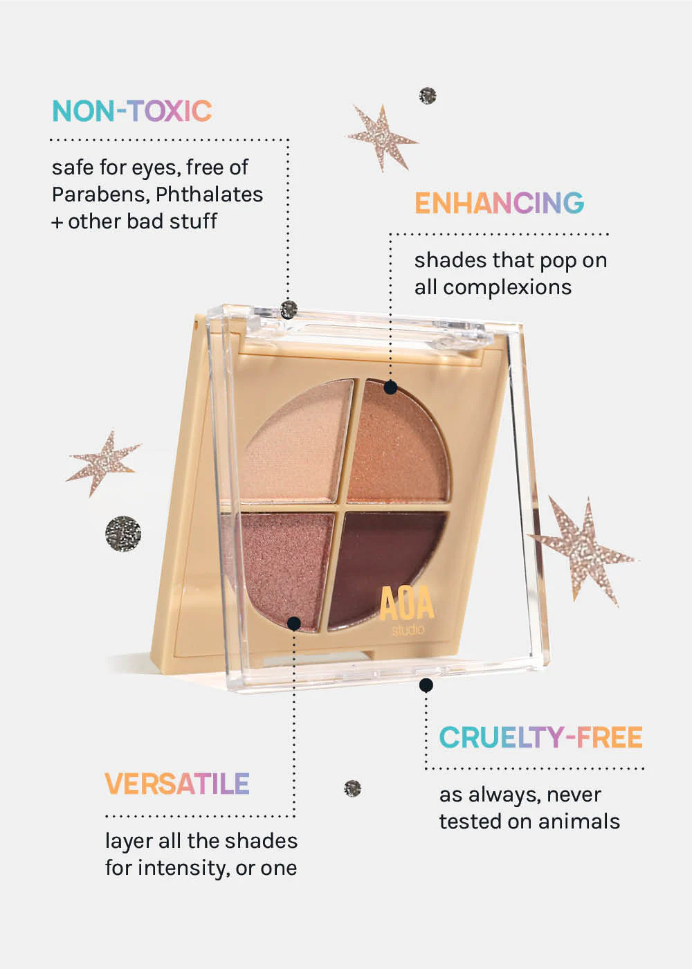 AOA Orbit Eyeshadow Quads - Image 4