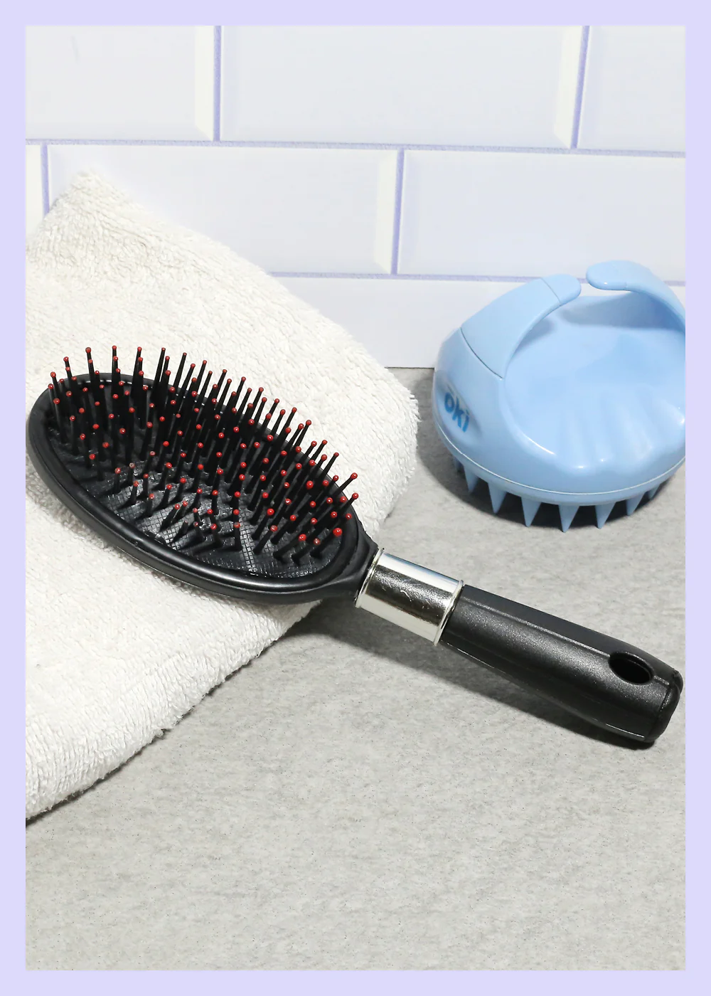 AOA Oval Cushion Hair Brush - Image 3