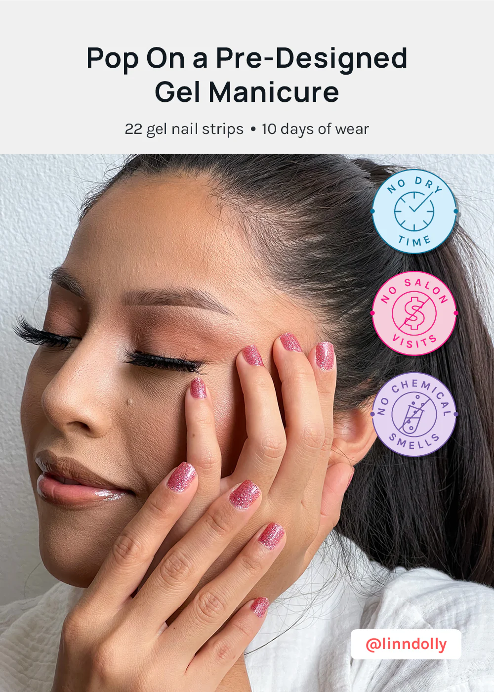 AOA Paw Paw Gel Polish Strips: Bday - Image 2