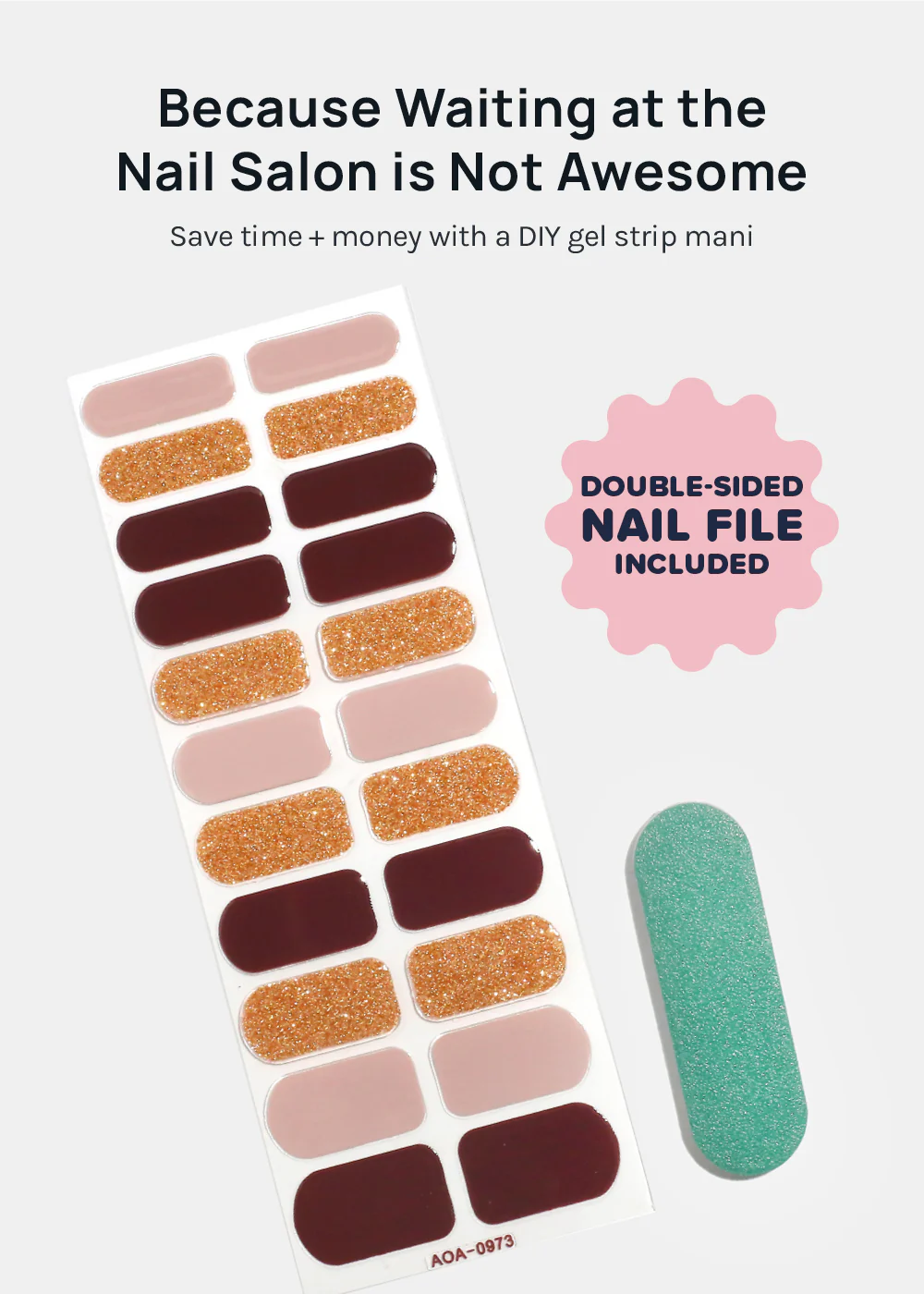 AOA Paw Paw Gel Polish Strips: Fall in Love - Image 3