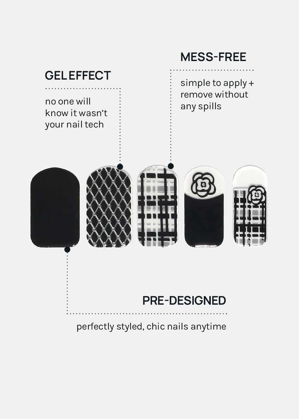 AOA Paw Paw Gel Polish Strips: French Maid - Image 5